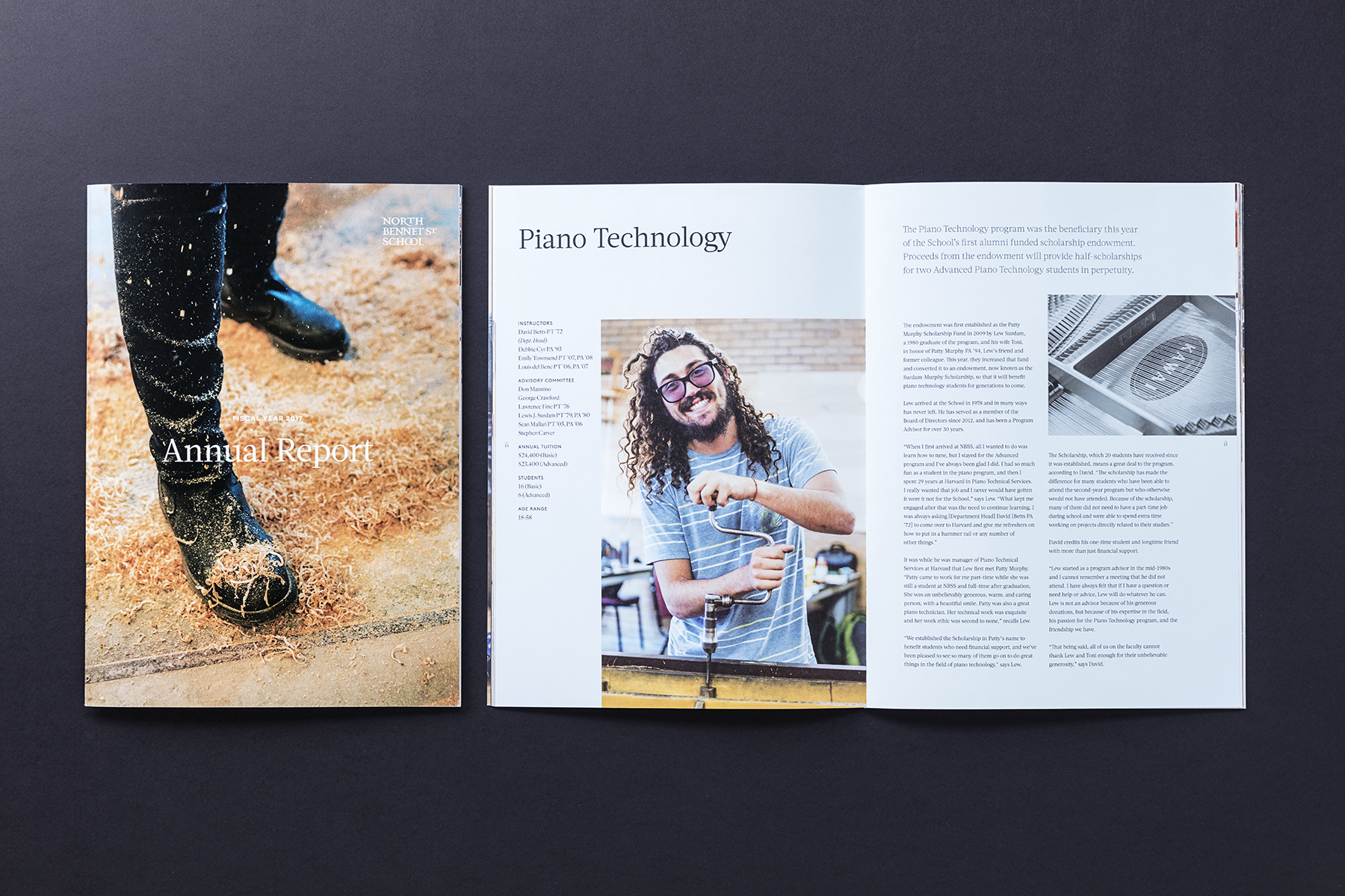 North Bennet Street School Brand Design and Collateral