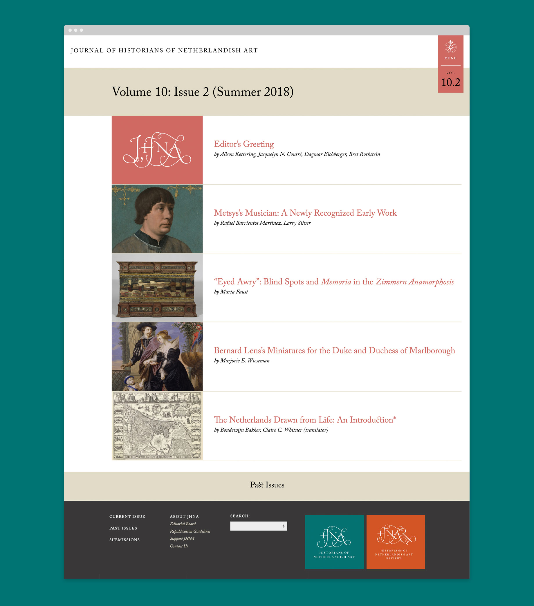 JHNA Website Design