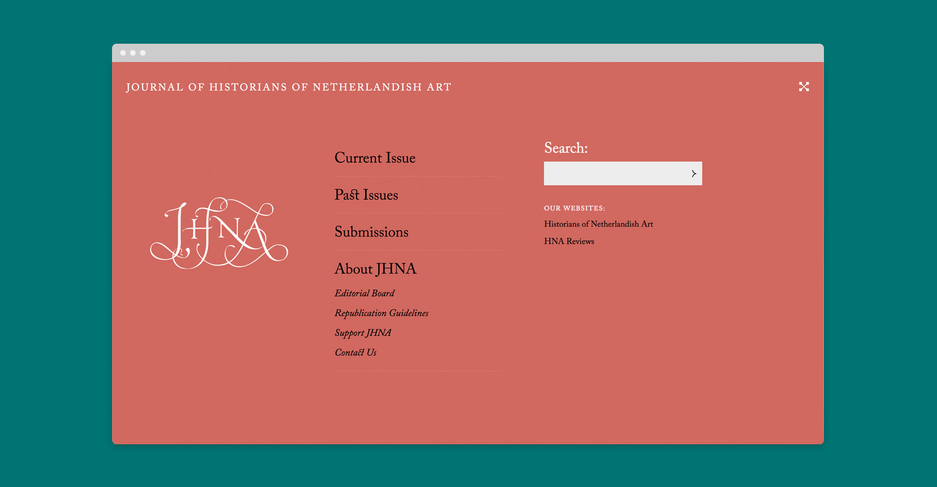 JHNA Website Design