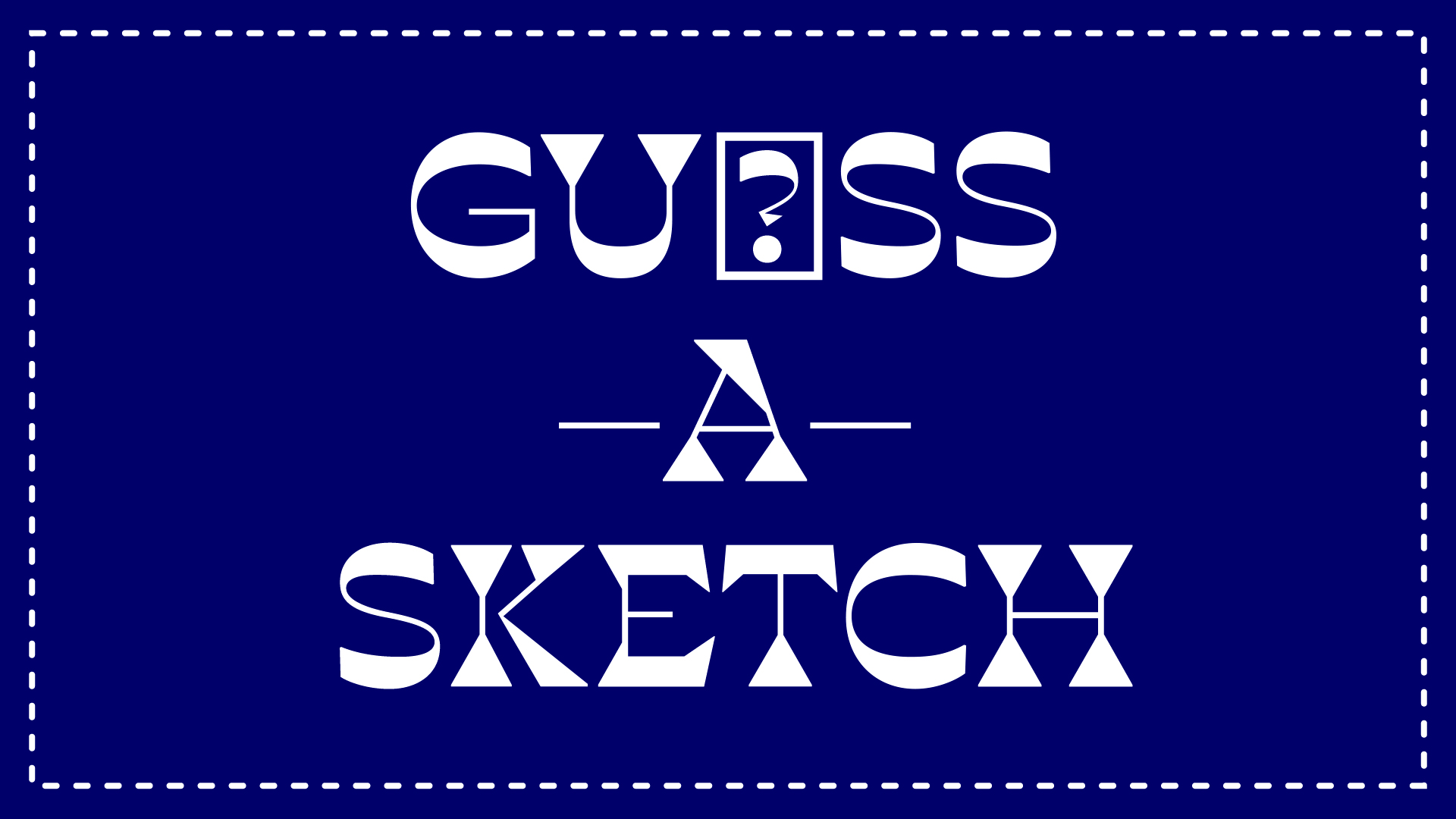Guess-A-Sketch animated logo