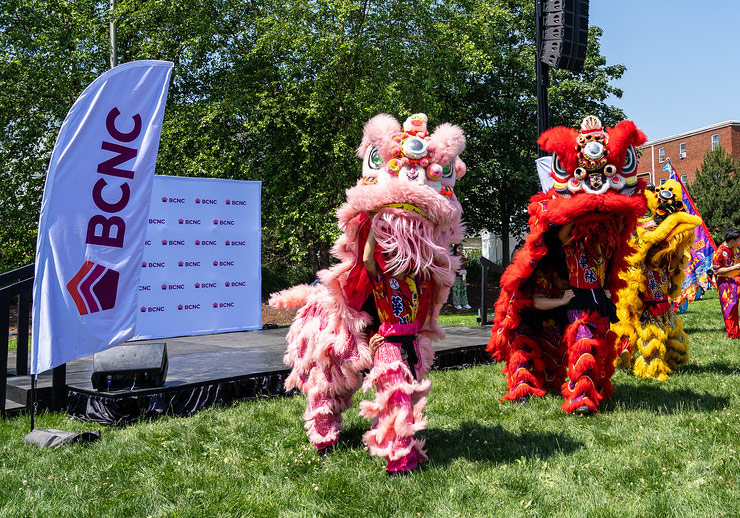 Dragons at the BCNC Family Fun Fair
